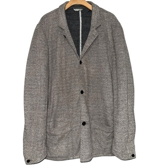True Measure of a Man Architects of Comfort XXL Tan Sweater Blazer Sports Coat - Picture 1 of 11